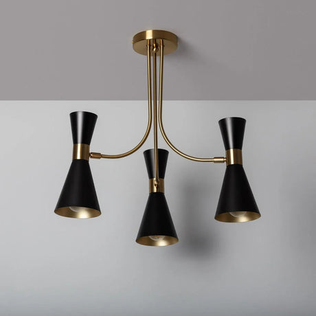 Plafondlamp fitting e27 fitting verstelbaar zwart