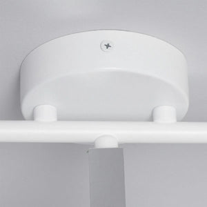 Plafondlamp wit modern gu10 hout spot verstelbaar 
