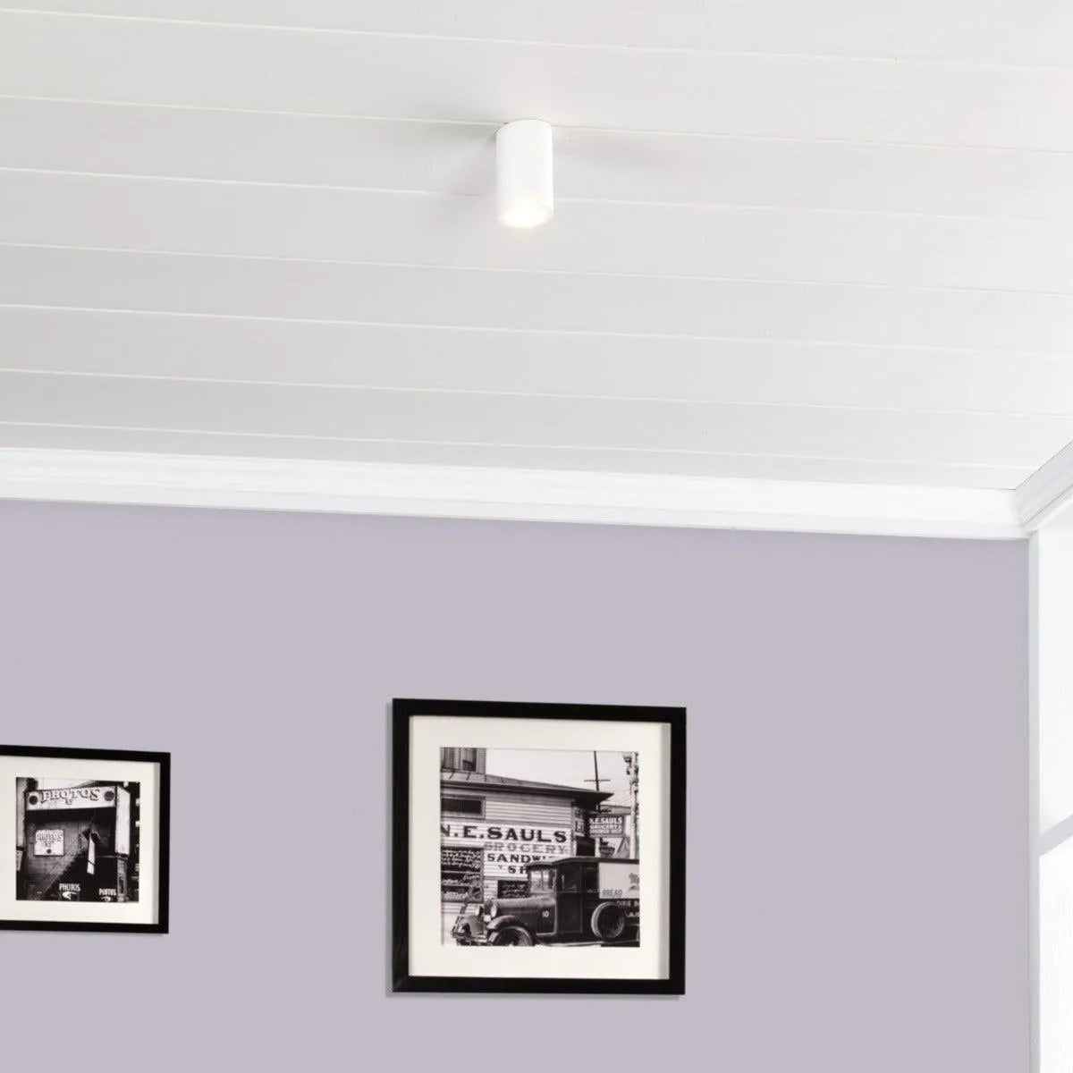 Witte plafondspot gu10 modern 