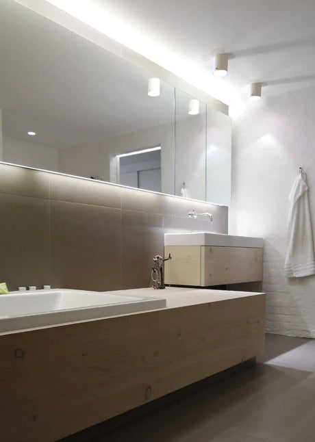moderne plafondspot badkamer design GU10 fitting nordlux