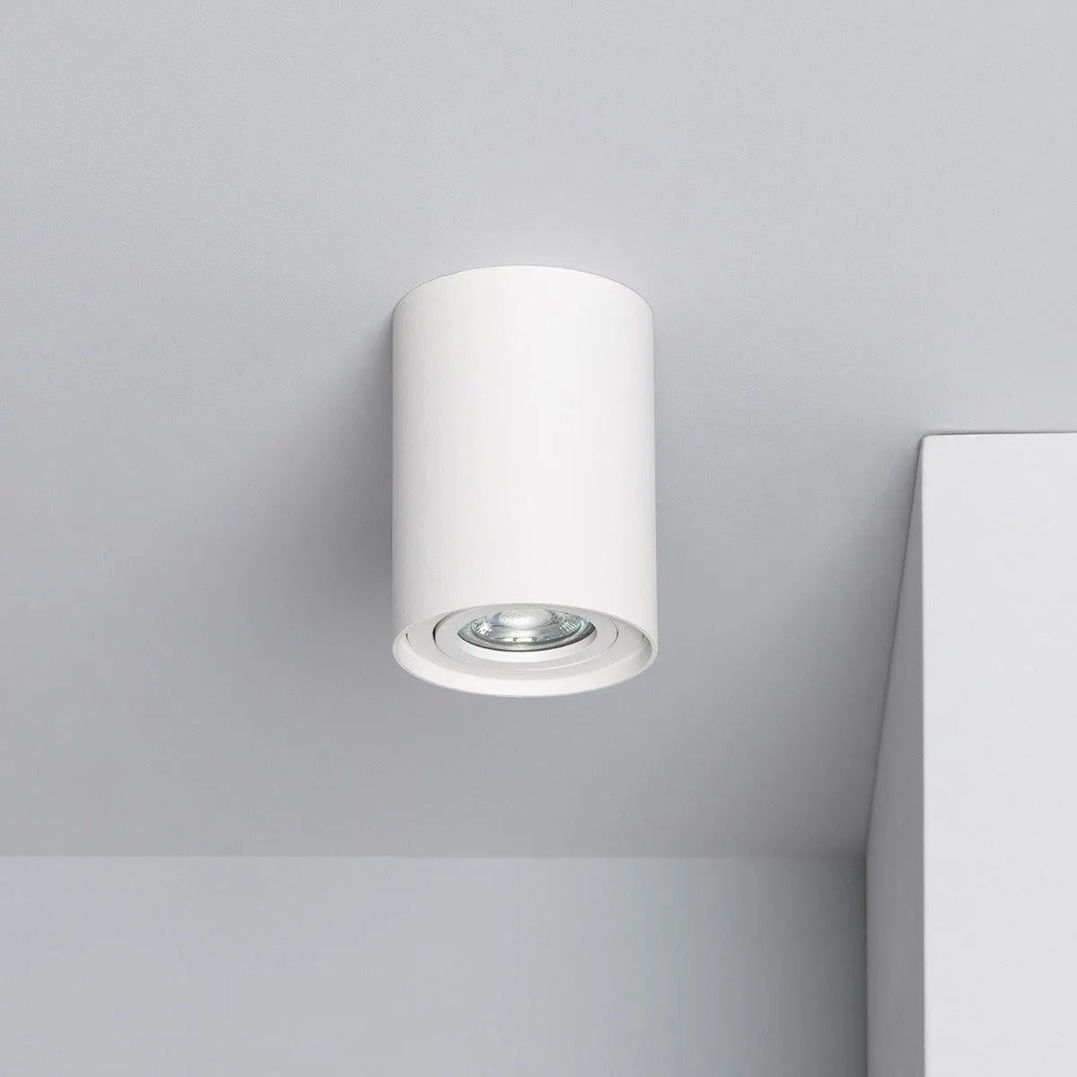 Plafondspot wit led lamp met gu10 fitting