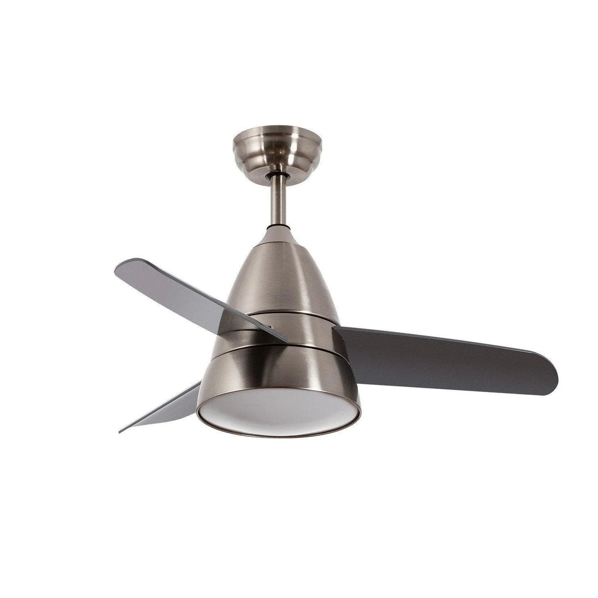 Plafondventilator met led lamp en afstandsbediening rond