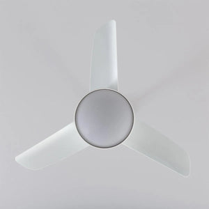 Led plafondventilator warm wit rond afstandsbediening led lamp 