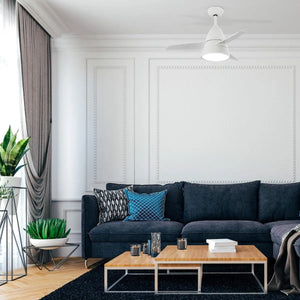 regelbare ventilator voor het plafond wit led lamp met afstandsbediening