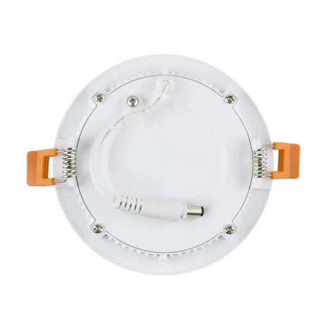 Inbouwspot wit rond inbouwspot 20mm hoog 75mm inbouwmaat 5w 3000K - FOIR