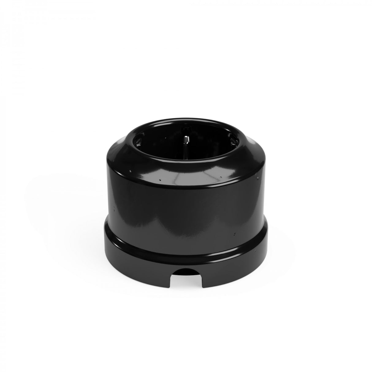 Porselein stopcontact EU geaard rond