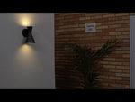 Wandlamp up down 'Brund' 2X GU10 gevelverlichting led lamp ip44