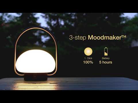 Buitenlamp tafellamp Paddestoel oplaadbaar 'Sponge Table' Nordlux