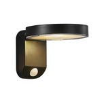 Nordlux Solar zwart zonnepaneel bewegingssensor 'Rica' led lamp wandlamp IP44