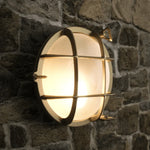 Scheepslamp plafond Messing 'Polperro' Nordlux E27 buitenlamp 20 cm
