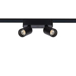 Dubbele Spot magneet rail verstelbaar 2700k warm wit 48v