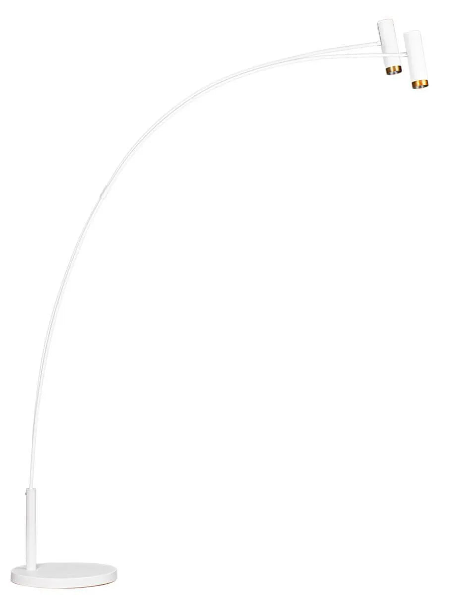 4100920-5002 witte boog vloerlamp met gu10 fittingen en schakelaar by  rydens puls