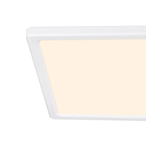 Grote witte plafondlamp rechthoek met Moodmaker Nordlux Harlow - FOIR