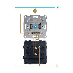 Triac dimmer wit in en opbouw - FOIR