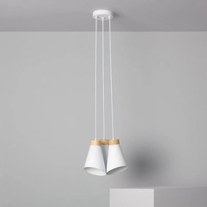 Hanglamp marije met 3 kappen E27 fittingen 