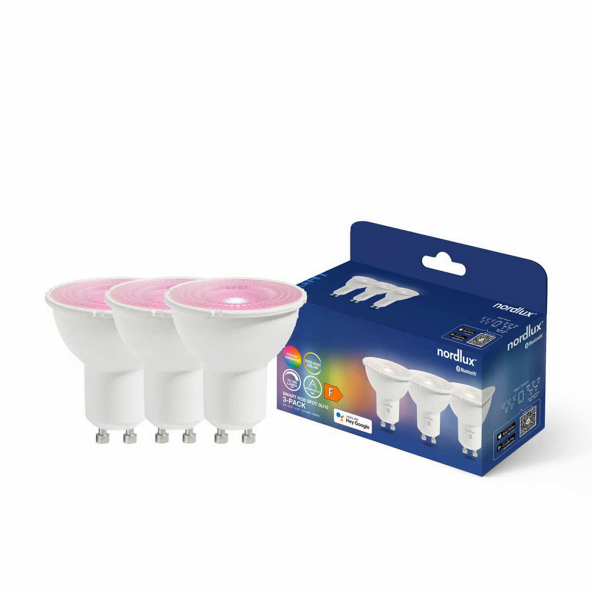 3x GU10 Smart kleur bluetooth Modern