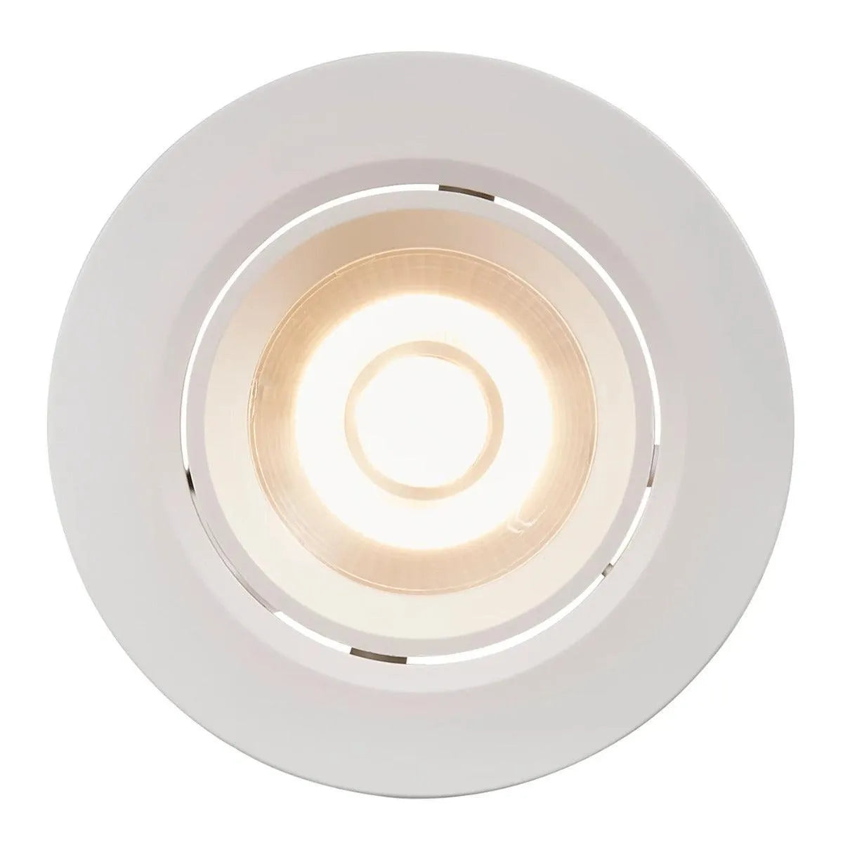 Dimbare verstelbare inbouwspot wit met ingebouwde LED lichtbron Nordlux Roar - FOIR
