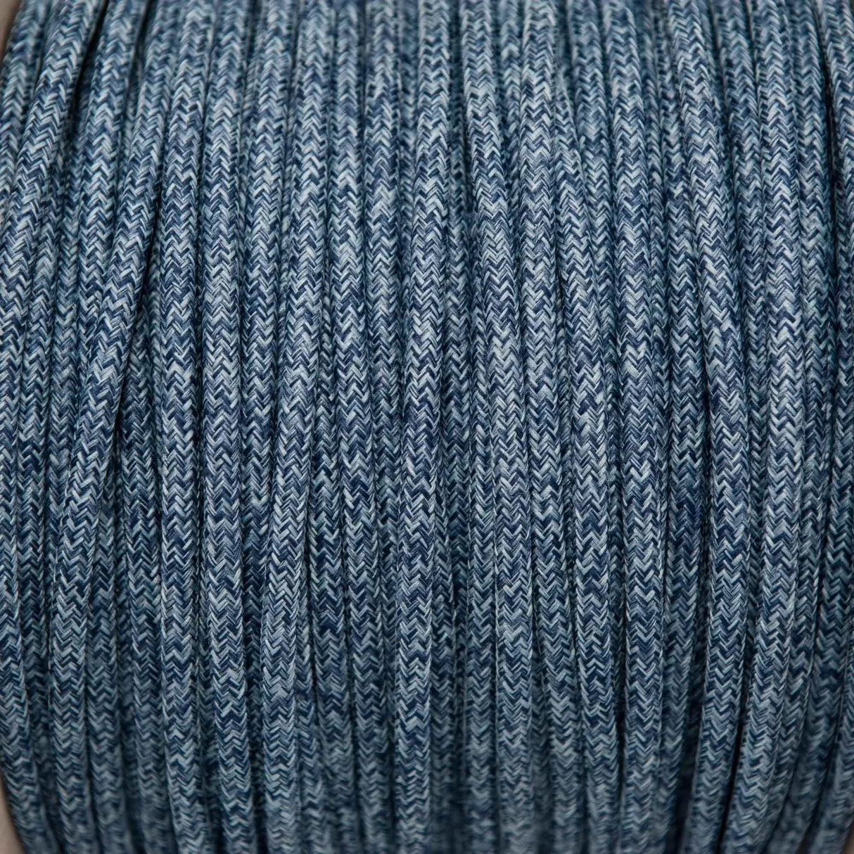 Rond strijkijzersnoer denim stoffen snoer strijkijzer snoer