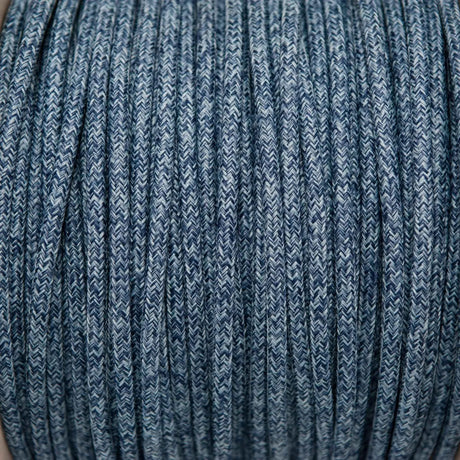 Rond strijkijzersnoer denim stoffen snoer strijkijzer snoer