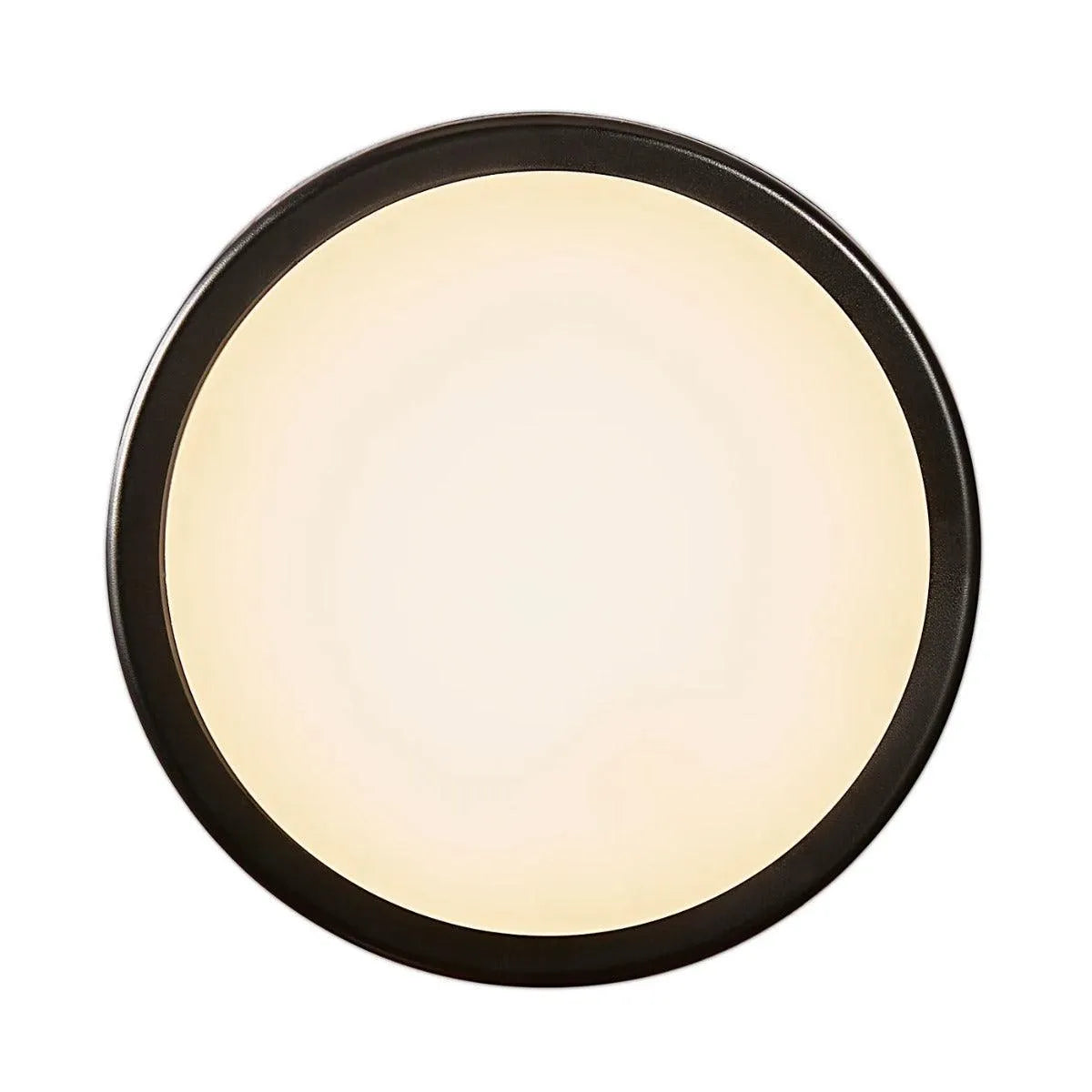zwarte ronde wandlamp LED lichtbronnen design aluminium kunststof 5704924004735 2019171003 2140599 warm wit