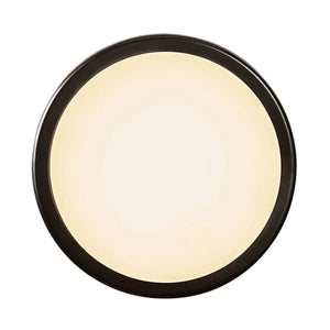 zwarte ronde wandlamp LED lichtbronnen design aluminium kunststof 5704924004735 2019171003 2140599 warm wit