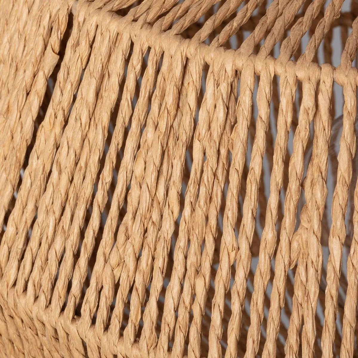 Gevlochten hanglamp e27 fitting rond led lamp 