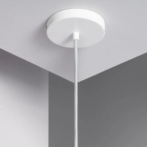 Hanglamp modern rotan bruin 'Futan' gevlochten modern e27 fitting 50 cm - FOIR