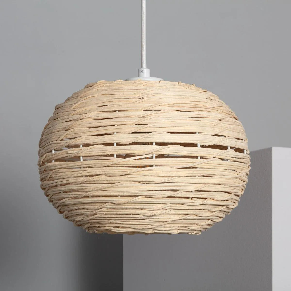 Hanglamp hout e27 fitting modern 