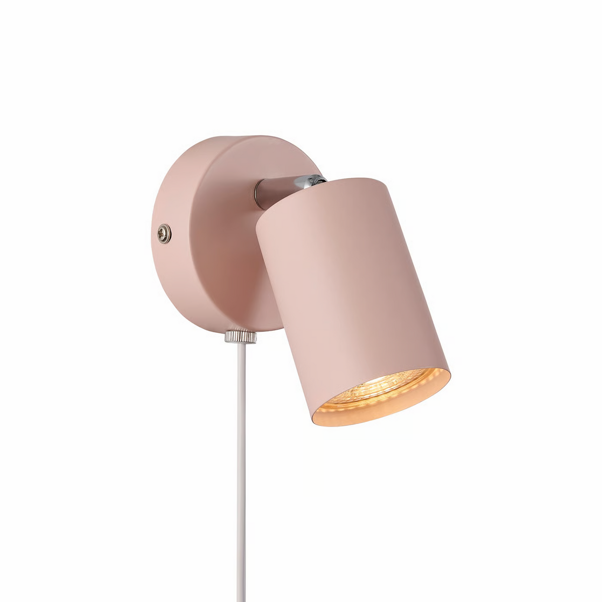Messing leeslamp wandlamp zwart 'Explore' Nordlux GU10 verstelbaar modern 80mm