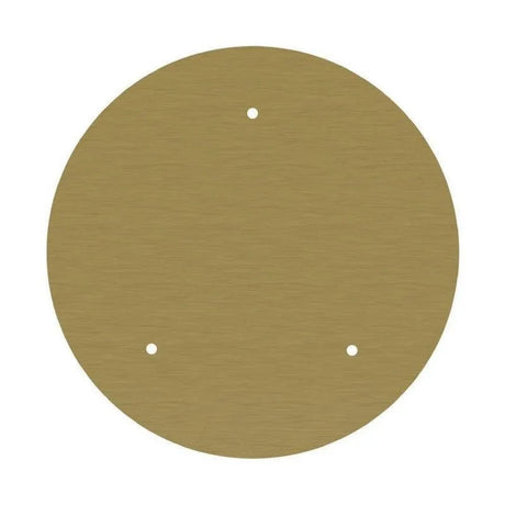 Grote plafondkap satijn messing 3 uitgangen 40 cm - FOIR