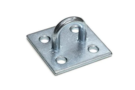 Gegalvaniseerde plaat met oog 55mm x 55mm (Dekoog) - FOIR