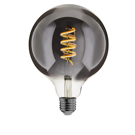 G125 E27 4W Supreme Spiral smokey gloeidraad LED lamp (dimbaar) - FOIR