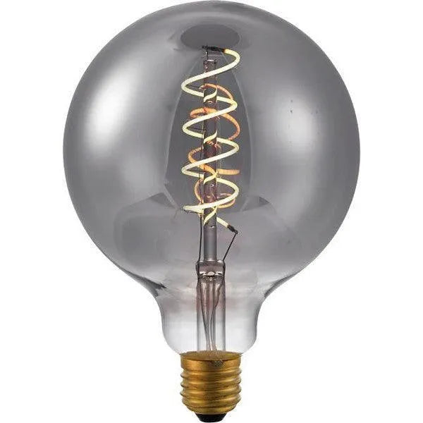 G125 E27 4W Supreme Spiral smokey gloeidraad LED lamp (dimbaar) - FOIR