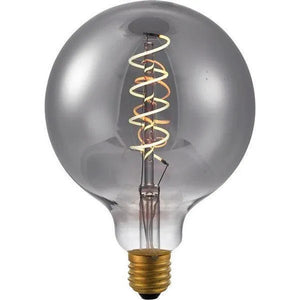 G125 E27 4W Supreme Spiral smokey gloeidraad LED lamp (dimbaar) - FOIR