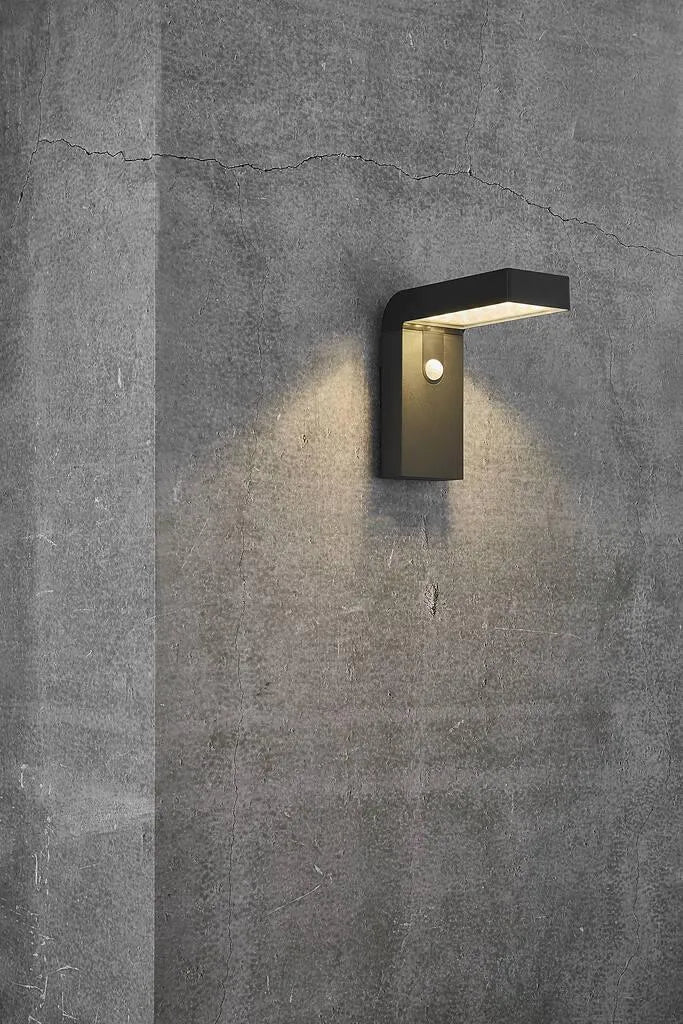 Buitenlamp solar wandlamp met sensoren en zonnepaneel LED lichtbron 2118231003