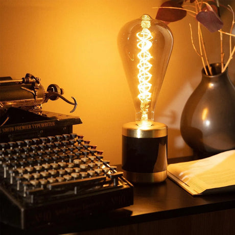 led lamp smoke glas grote led lampen
