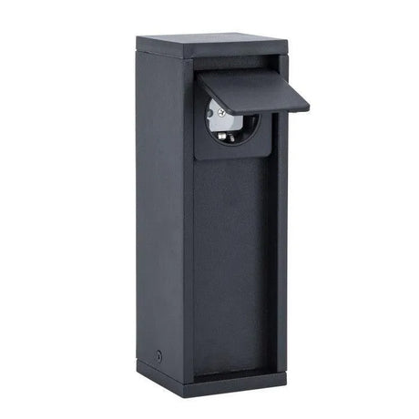 Stopcontact tuin Lutec modern aluminium 9702203012