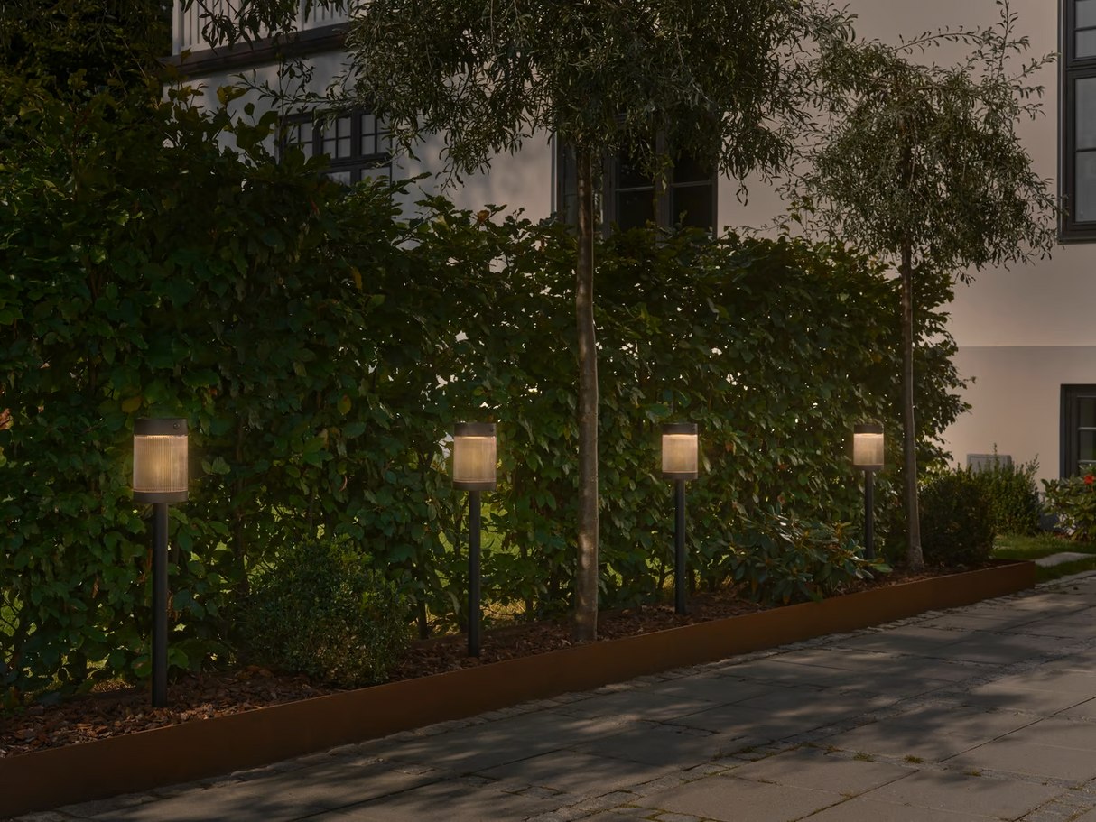 Tuinpadverlichting solar 'Coupar' Rond 80 cm