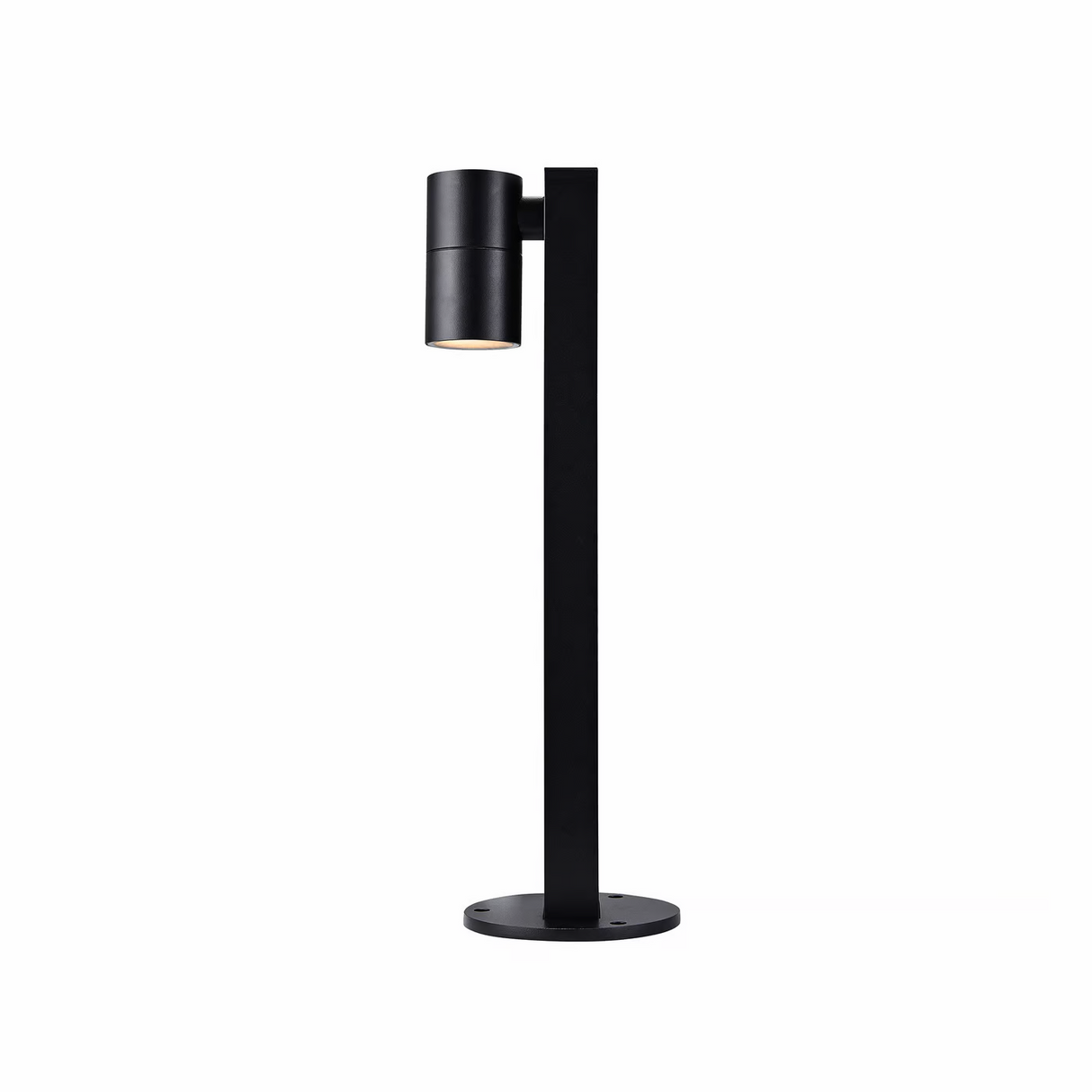 Staande buitenlamp zwart GU10 Tin Downlighter 50 cm