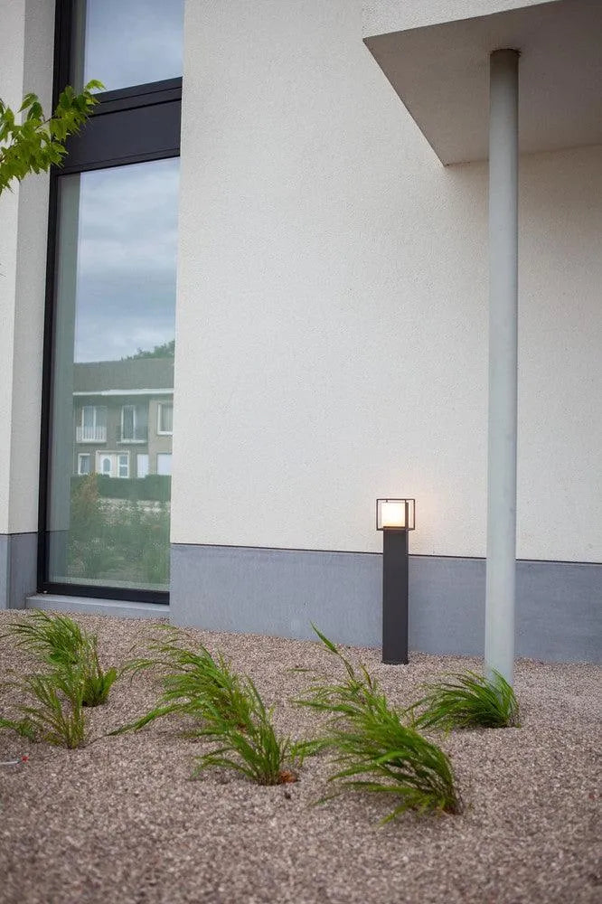 Moderne tuinpadverlichting aluminium kunststof modern lutec cruz