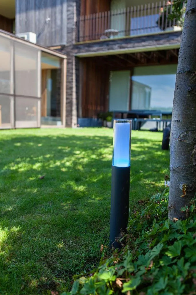 donkergrijs tuinlampje smart tuinpadverlichting LED RGB bluetooth 6939412070261 7200501118 aluminium opaal kunststof 