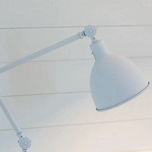 Staande lamp wit By Rydens 'Bazar' modern led lamp e27 fitting 147cm - FOIR