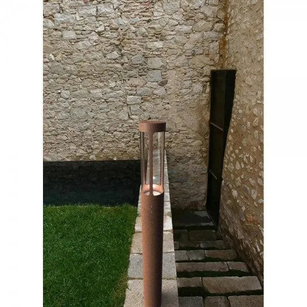 Cortenstaal buitenlamp roest 'Helix' GU10 80 cm - FOIR