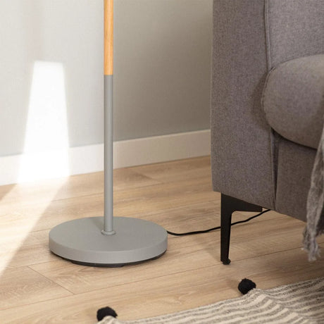 vloerlamp met schakelaar en kabel eu stekker modern