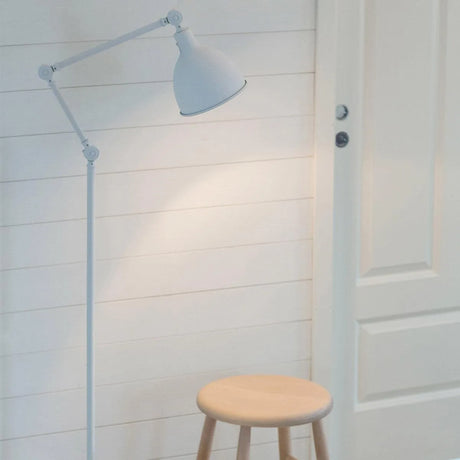 Staande lamp wit By Rydens 'Bazar' modern led lamp e27 fitting 147cm - FOIR