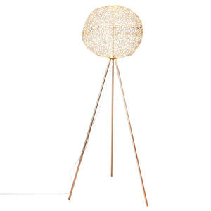 Staande lamp vloerlamp goud led lamp 160cm  4100820-6501