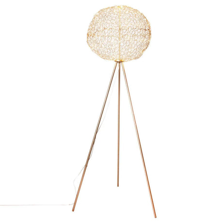 Staande lamp vloerlamp goud led lamp 160cm  4100820-6501