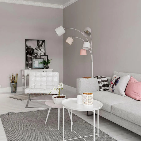 By Rydens foggy vloerlamp wit hoek