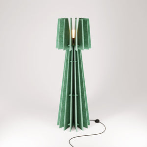 Vloerlamp geluidsreductie Recycled Shine e27 sound proofing 150 cm