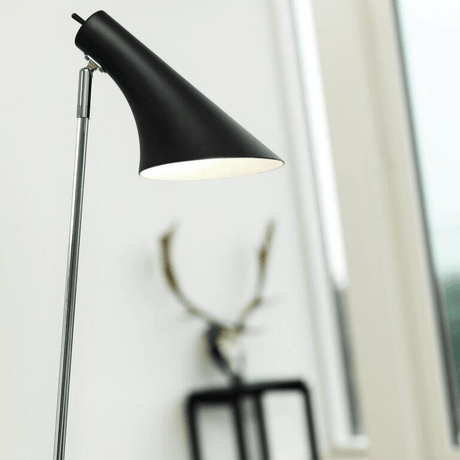 Lamp zwart Nordlux 'Vanila' vloerlamp E14 fitting 129cm - FOIR